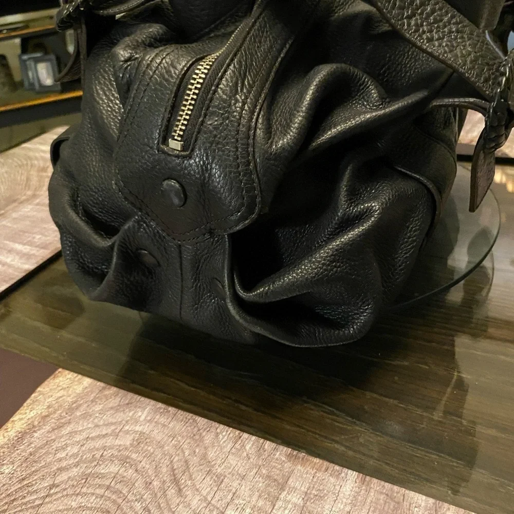 Cole Haan Black Leather Shoulder Bag
